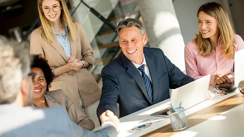 Mandantenübersicht mit Stammdaten und Dokumentenstatus in VD.pro